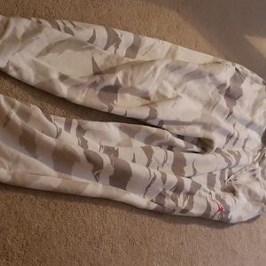Jordan sweats. Tappered at the bottom.